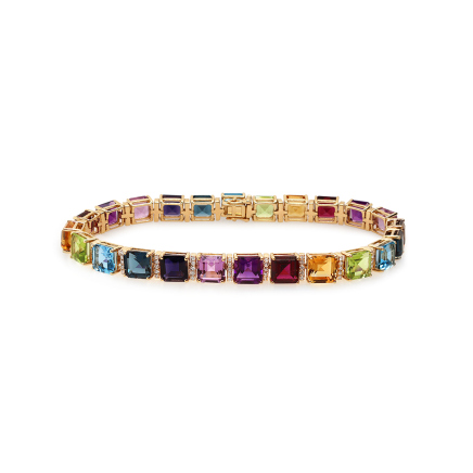 Straordinario bracciale di pietre preziose Kendra 28 carati