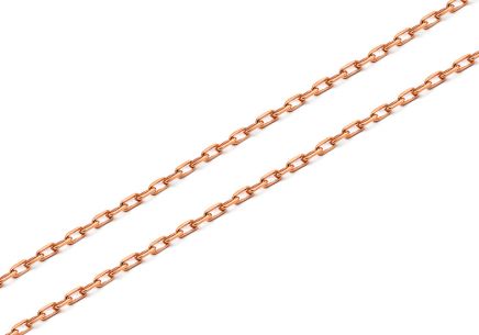 Catena Anker in oro rosa 1,3 mm, 9K