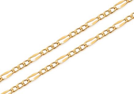 Catenina in oro Figaro 2,7 mm