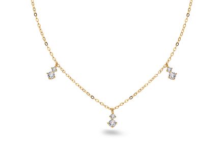 Collana con zirconi Ari
