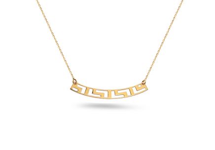 Collana in oro con decorazione antica